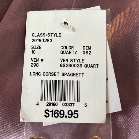 David's Bridal Galina Signature Dress in Quartz Sz 10 New!! - Picture 4 of 5